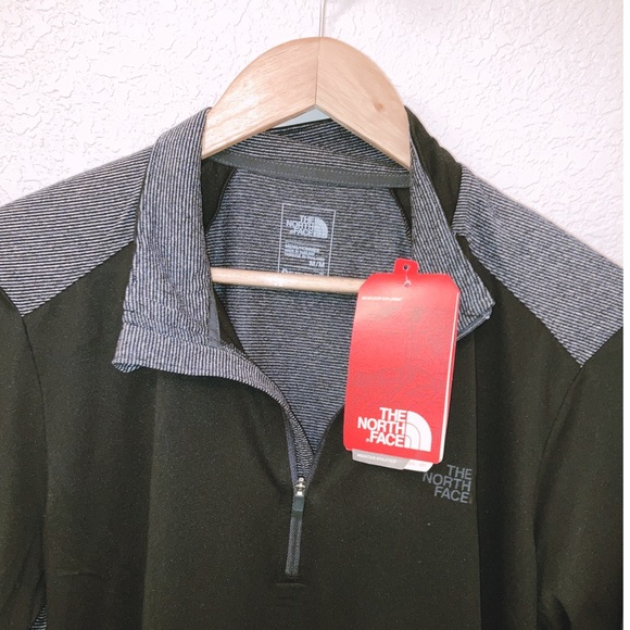 NWT The North Face Versitas Men’s 1/4 Zip Pullover BLACK SZ: Medium - Picture 2 of 8